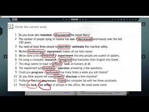 @Destination B1- Unit 18- Vocabulary- Inventions and discoveries.