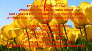 rob laufer broken sky (lyrics on screen)