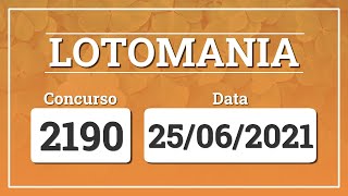 Capa de LOTOMANIA 2190
