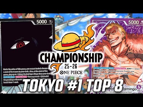 [OP14] OP14 Doflamingo vs. OP13 Imu || Tokyo #1 Top 8 One Piece Trading Card Game