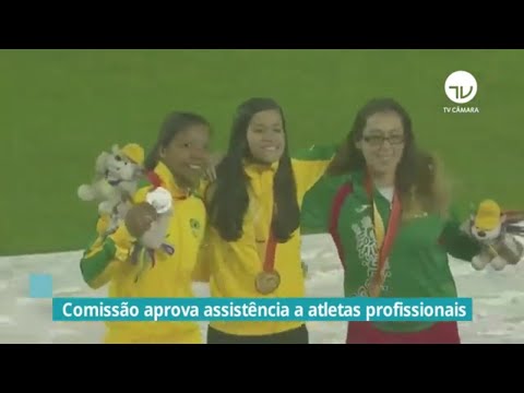 Comissão aprova assistência a atletas profissionais - 27/12/21