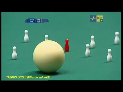 QUARTA vs. DE RICCARDIS - FINAL OF THE 34TH GORIZIANA BILLIARD GRAND PRIX 2009