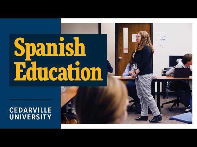 Thumbnail for video titled: Why Study Spanish Education at Cedarville University?