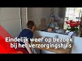 Eindelijk weer op bezoek bij het verzorgingshuis