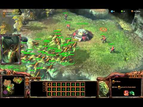 Starcraft 2: Heart of the Swarm Walkthrough - Evolution Mission 1 - Zergling [No Commentary]