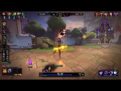 Awilix Jungle 30+ kills in 30 min| SMITE CONQUEST