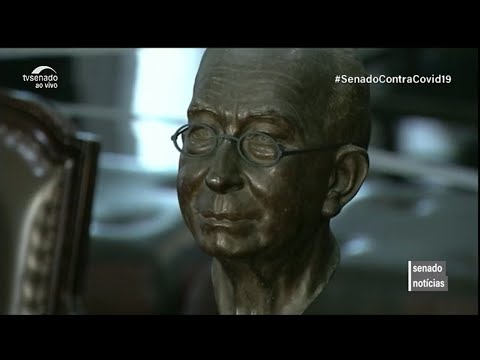 Senado inaugura busto em homenagem ao ex-senador Francisco Salles
