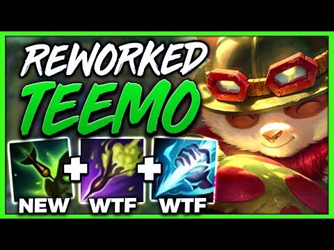*NEW* TEEMO IS NOW A GOD-TIER JUNGLER (HUGE UPDATE) FT. RANK 1 TEEMO - League of Legends