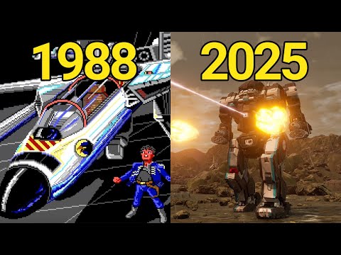 Evolution of MechWarrior Games (1988-2025)