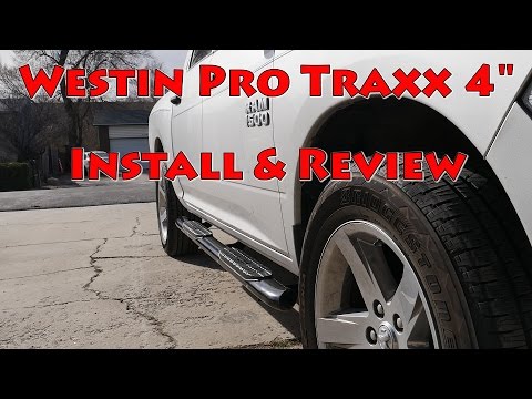 Westin Pro Traxx 4" Oval Step Bar Nerf Bar - Dodge Ram 1500 2015 - My2Cents