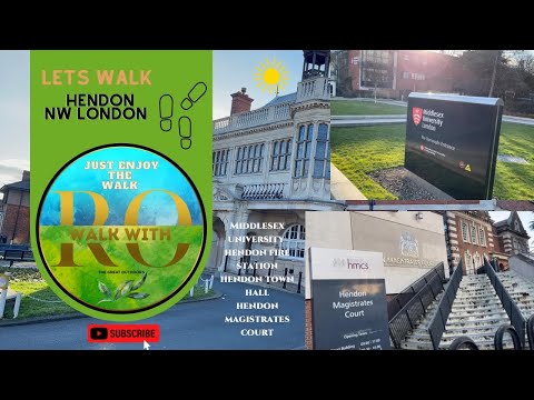 Let’s walk: HENDON - EDGWARE RD (THE HYDE) #walkwithro