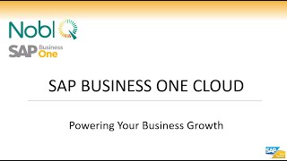 What is SAP Business One Cloud?