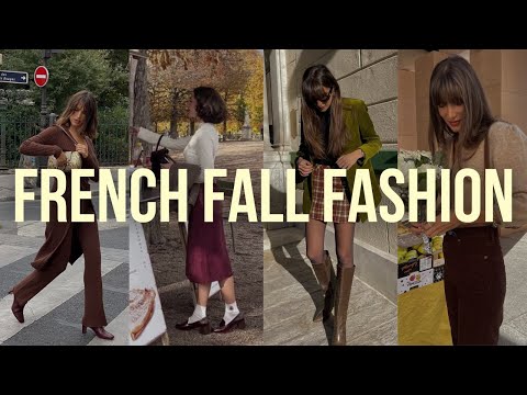 10 Must Have FALL FASHION TRENDS French Women Can't Stop wearing