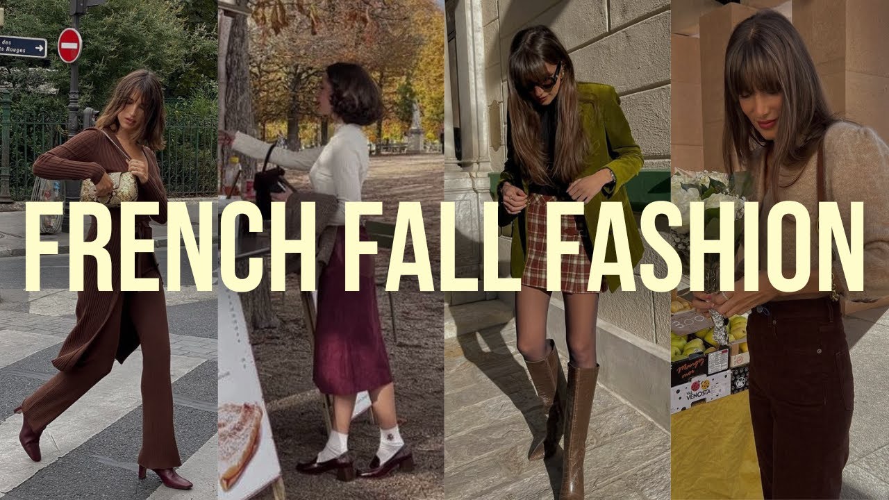 10 Must Have FALL FASHION TRENDS French Women Can't Stop wearing