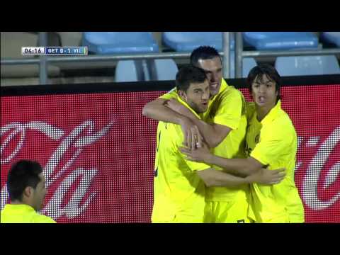 Gol de Perbet (0-1) en el Getafe CF - Villarreal CF - HD