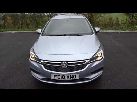 2018 Vauxhall Astra 1.6 CDTi Design Estate £9950