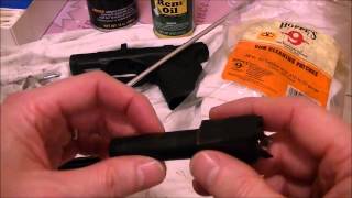 How to clean your pistol?  (For new handgun owners)