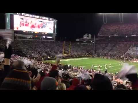 Sandstorm before USC-Clemson 2013