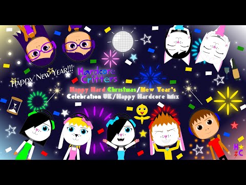 Hardcore Critters - Happy Hard Christmas/New Year's Party UK/Happy Hardcore Mix