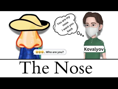 "The Nose" by Nikolai Gogol|Summary and Analysis in Hindi/Urdu