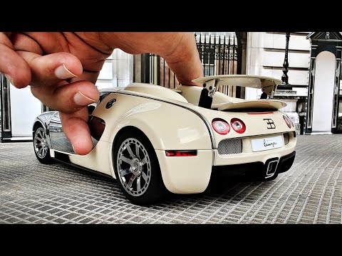 UNBOXING Bugatti Veyron EB 16.4 Year 2009 White 1:18 AUTOart || Diecast Modelcar
