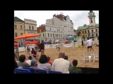 Operacja Plaża w Cieszynie - siatkówka plażowa część 2.