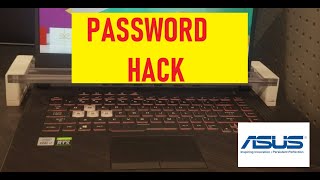 Password Crack Asus Laptop or Desktop Windows 11 10 (How Bypass ROG Vivobook  ProArt Studiobook PC)