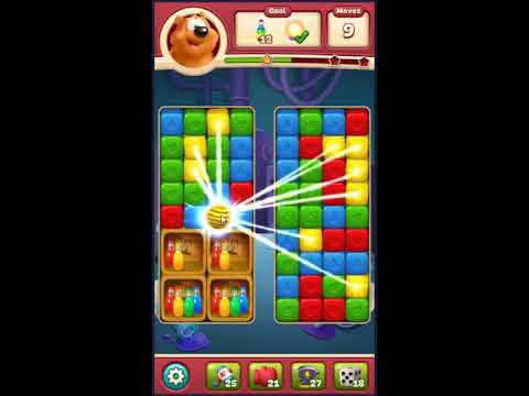 Toon Blast Level 2029 - NO BOOSTERS 🐻🐺🐱 | SKILLGAMING ✔️