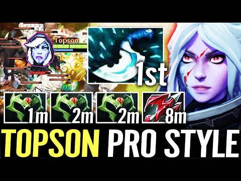 🔥 TOPSON Drow Ranger MID Blink 1st Item + 2x Wraith Band — MAX Mobility Master Style Dota 2 Pro