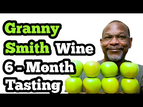 Granny Smith Apple Wine 6-Month Tasting