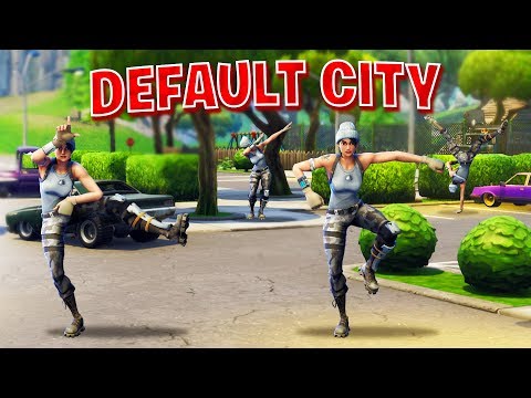 Default City in Fortnite Battle Royale