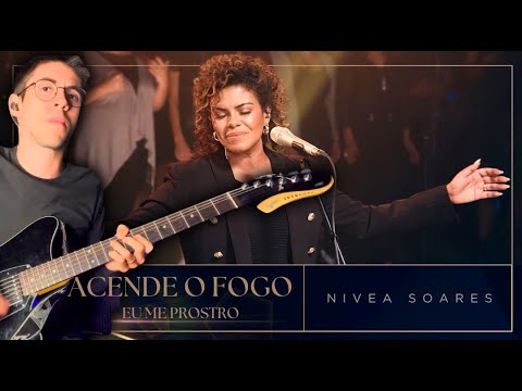 Como Tocar Acende o Fogo + Eu Me Prostro - GUITARRA - NIVEA SOARES