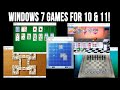 Install The Classic Windows 7 Games Such As Solitaire And Minesweeper Etc On Windows 10 And 11