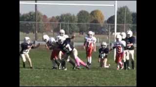preview picture of video 'Whiteland Navy 2011 Highlights - Part 02 of 02 - WWJFL Youth Football'