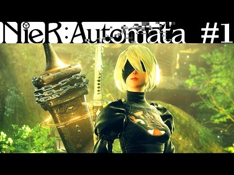 NieR Automata Lets Play Demo Deutsch - Nier 2 PS4 PRO Gameplay German Part 1 | 1440p 60FPS