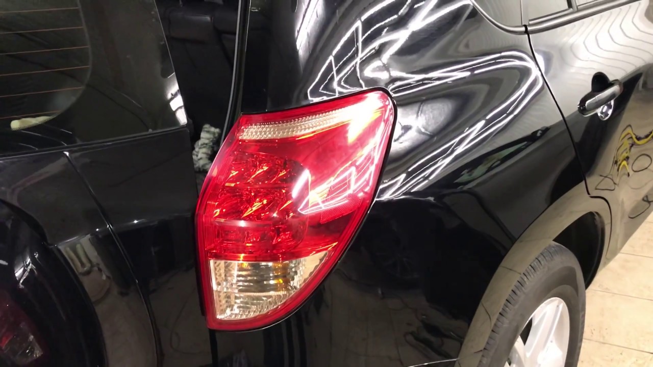 Снять задние фонари Тойота Рав 4 - процесс и инструкции