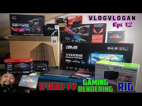 VLOGVLOGAN Epi 12- My RIG Build  | Gilmore | RGB Gaming PC