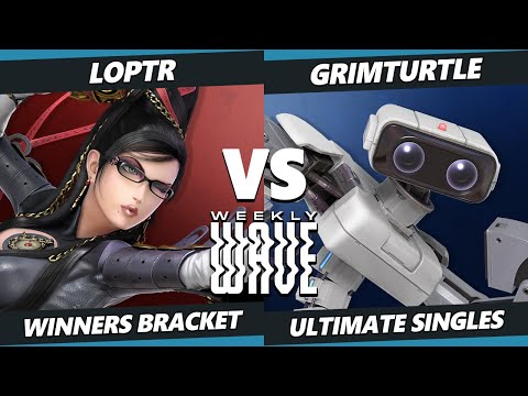 Weekly Wave 24 - Loptr (Bayonetta) Vs. Grimturtle (ROB) SSBU Ultimate Tournament