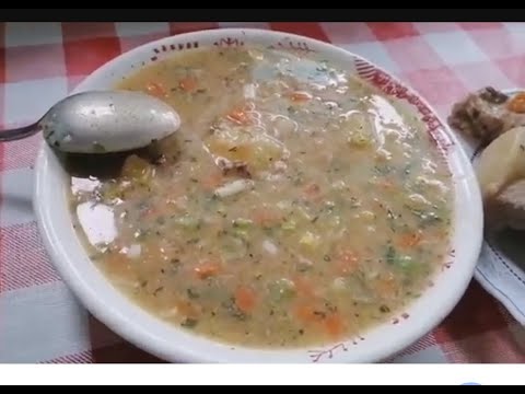Sopa de Cuchuco de Trigo