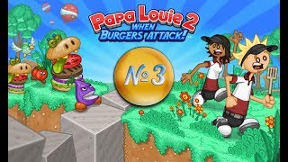 Papa Louie 2, when burgers attack, full walkthrough 
