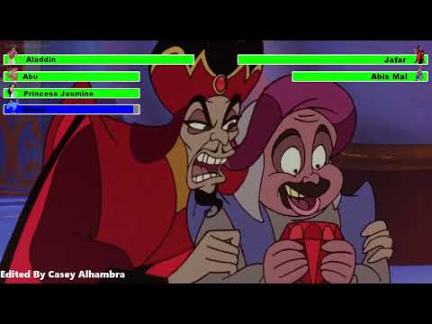 Aladdin 2: The Return of Jafar (1994) Final Battle with healthbars 1/2