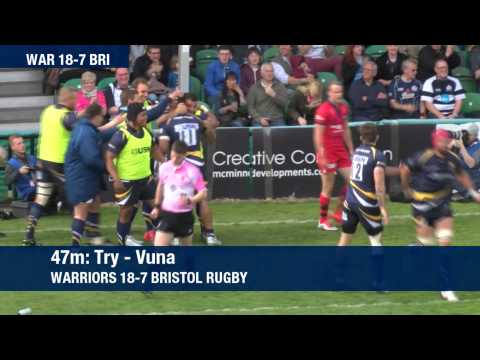 Warriors v Bristol Highlights