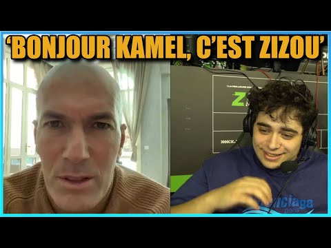 ZIDANE REMERCIE KAMETO POUR LA PIXEL WAR