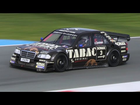 1995/96 Mercedes C-Class DTM/ITC - Crazy 13.000 RPM V6 Intake Sound!