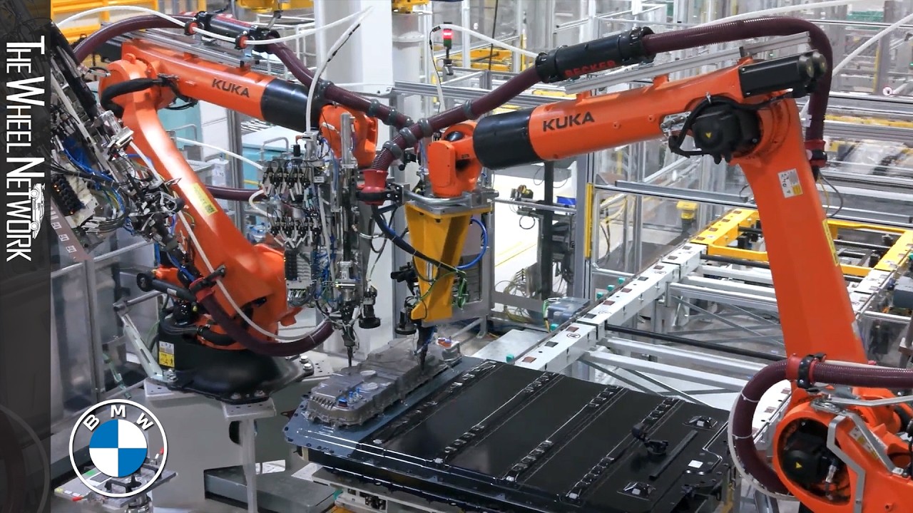 BMW EV Batteries Production in South Carolina [4K]