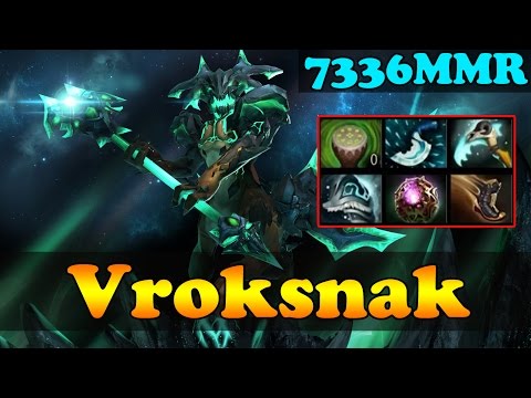 Dota 2 - Vroksnak 7300 MMR Plays Outworld Devourer Vol 2 - Ranked Match Gameplay