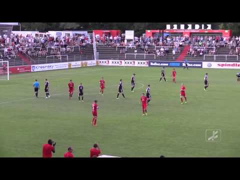 Wahnsinns-Knaller von Steven Lewerenz (FC Kickers Würzburg)