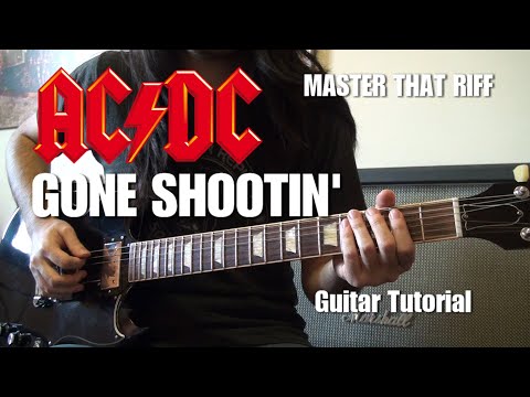 Master That Riff - Gone Shootin' (AC/DC) Guitar Tutorial