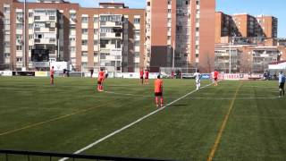 preview picture of video 'C.D. CANILLAS C 3-4 A.D. SPORTING HORTALEZA C 01/03/2015 2ª PARTE Futbol'