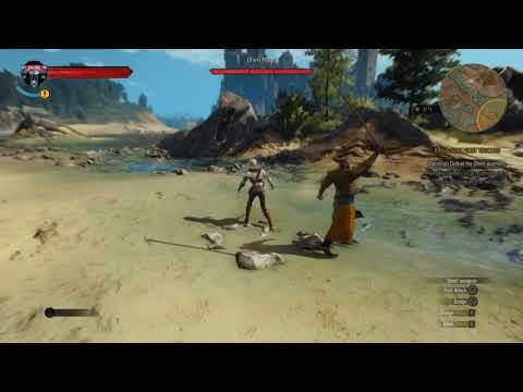 Ciri VS Ofieri Mage - Playing as Ciri in Hearts of Stone - The Witcher 3: Wild Hunt